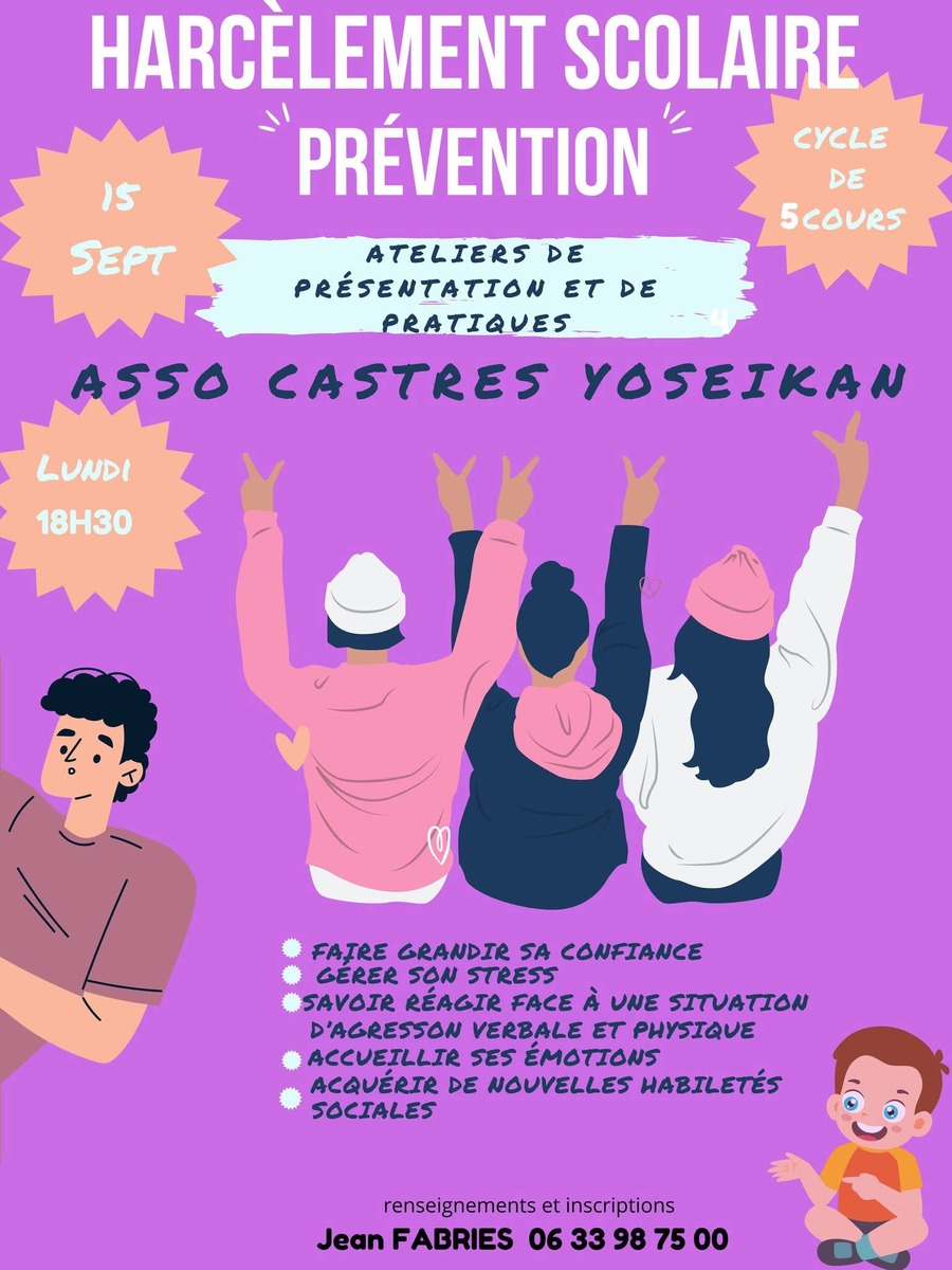 Prévention Harcèlement scolaire : Premier cycle de l'année