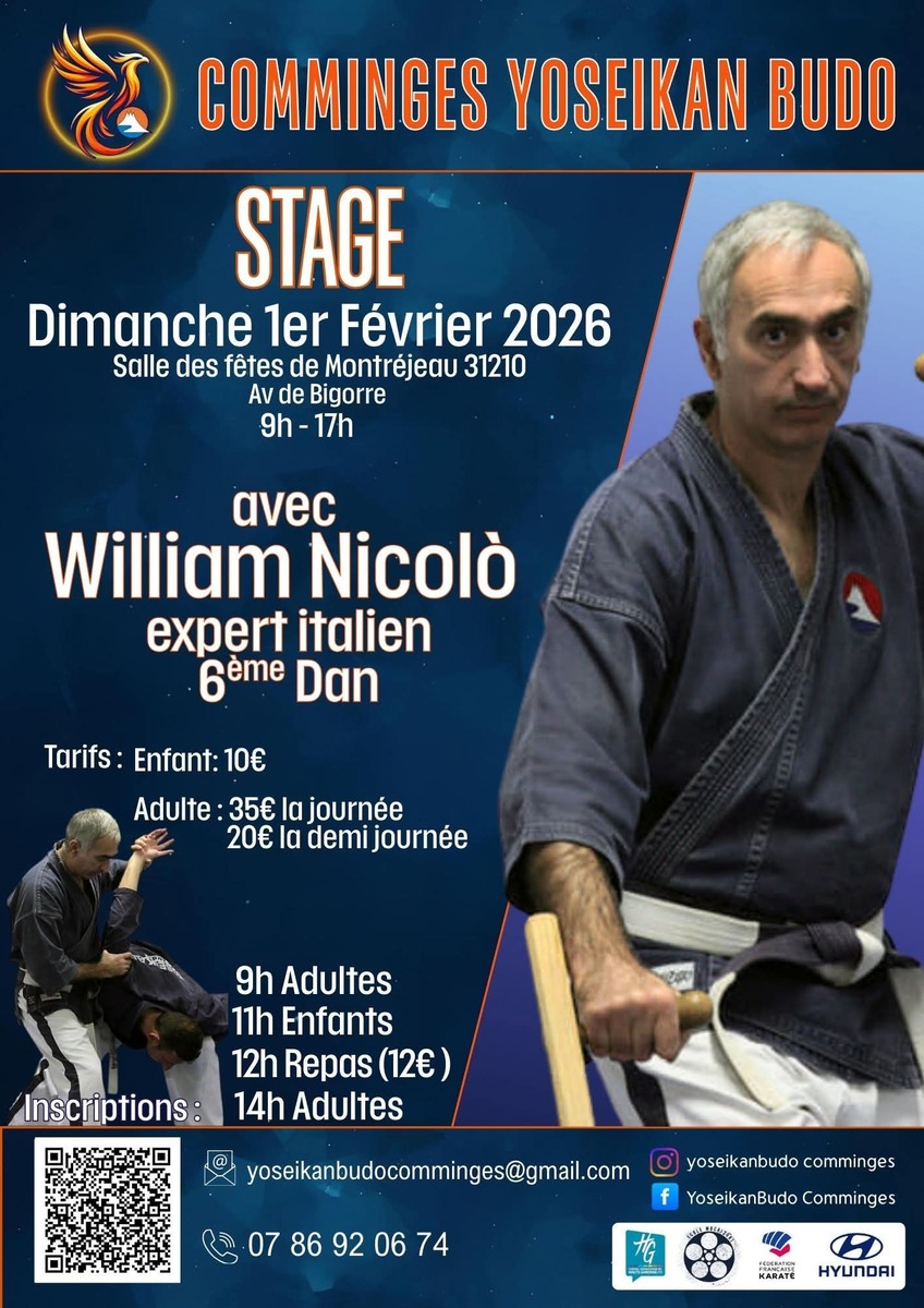 stage avec William Nicolo à Gourdan-Polignan
