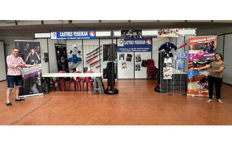 Le Castres Yoseikan sera présent au Forum des Sports 2025